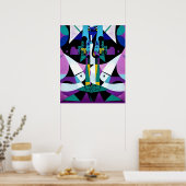 Loud Words Schauspiel - Ken Gage Art Poster (Küche)