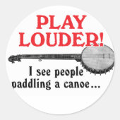 Louder Sticker abspielen (Vorderseite)