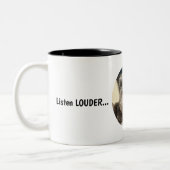 LOUDER-Tasse Zweifarbige Tasse (Links)