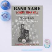 Louder Than Hell Music Flyer (Einzeln)