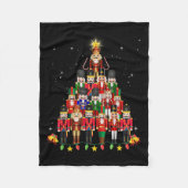 Loudest Nutcracker Group Matching Family Holiday F Fleecedecke (Vorderseite)