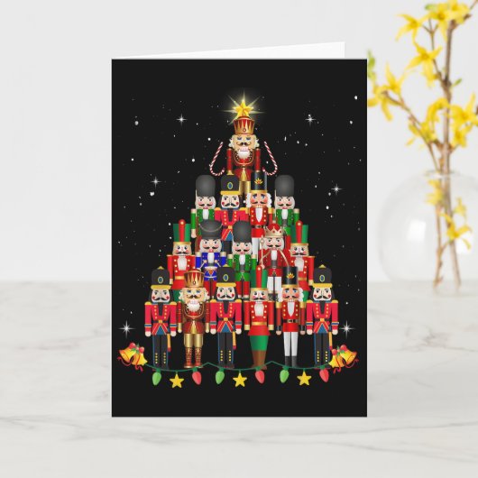 Loudest Nutcracker Group Matching Family Holiday F Karte (Gelbe Blume)