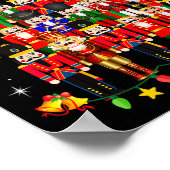 Loudest Nutcracker Group Matching Family Holiday F Poster (Ecke)