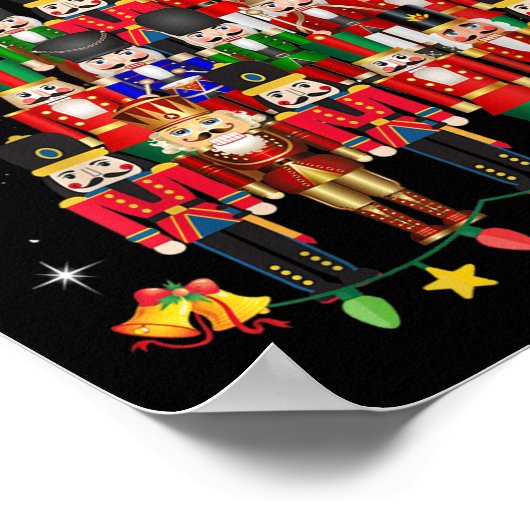 Loudest Nutcracker Group Matching Family Holiday F Poster (Ecke)