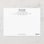 LoudFence General Synod York 2023 Postkarte (Rückseite)