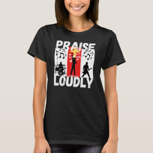 LOUDLY Christliches, bibelInspiriert Design T-Shirt
