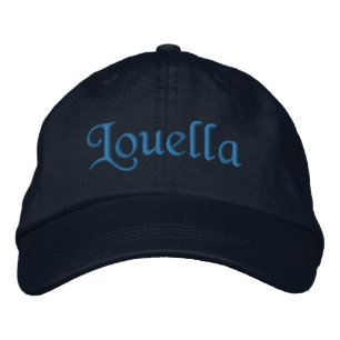 Louella Personalisiert bestickte Baseballkappe