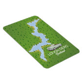 Lough Derg Ireland Map Magnet (Rechte Seite)