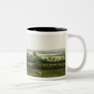 Lough Erne vom Schlag Ninney, mit Bellisle in Zweifarbige Tasse