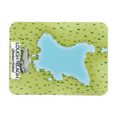 Lough Neagh Nordirland Magnet (Horizontal)