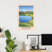 Loughrigg Tarn Lake District Reiseplakat Poster (Heimbüro)