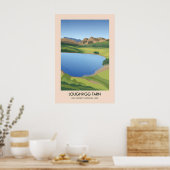 Loughrigg Tarn Lake District Reiseplakat Poster (Küche)