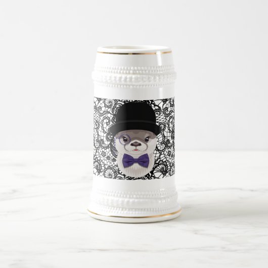 Loui Otterman Stein Bierglas (Mittel)