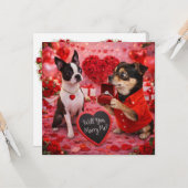 Louie & Luna wünschen dir einen ganz besonderen Ta Karte (Vorderseite/Rückseite Beispiel)