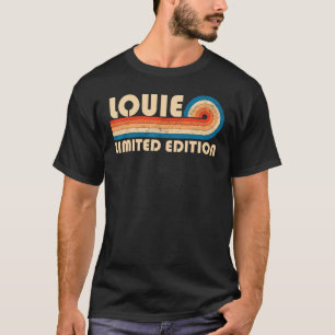 LOUIE Nachname Retro Vintag 80er 90s Geburtstag Re T-Shirt