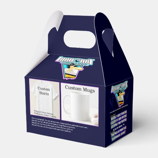 Louies Art Printing | Kunde | Geschenkbox Geschenkschachtel (Rückseite)