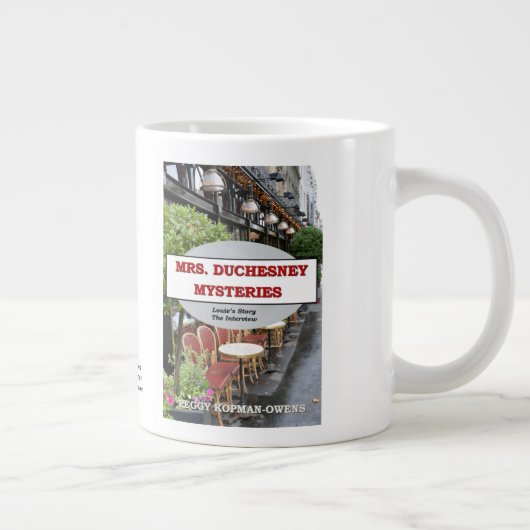 "Louie's Story-The Interview" Jumbo-Tasse (Rechts)