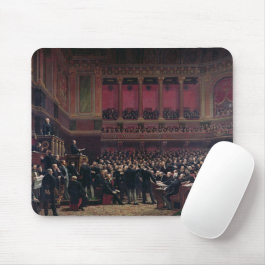 Louis Adolphe Thiers Mousepad (Mit Mouse)