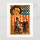 Louis Aldrich in meinem Partner Theaterspiel Postkarte (Vorderseite)