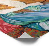 Louis Anquetin - Frau auf ihrer Toilette Poster (Ecke)