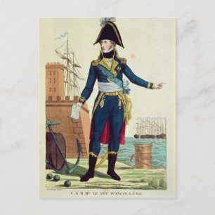 Louis-Antoine de Bourbon Herzog von Angouleme Postkarte