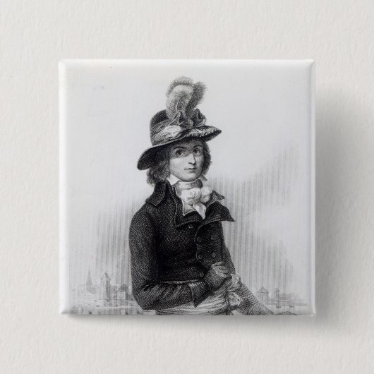 Louis Antoine de Heilig-Gerade Button (Vorderseite)