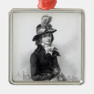 Louis Antoine de Heilig-Gerade Ornament Aus Metall
