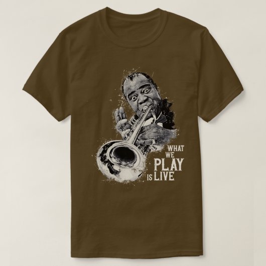 louis armstrong T-Shirt (Design vorne)