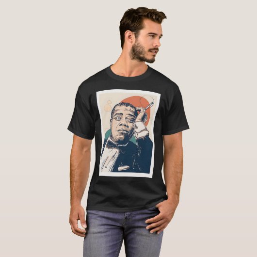 Louis Armstrong T-Shirt (Vorne ganz)