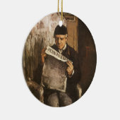 Louis Auguste Cezanne Vater der Künstlerlesung Keramikornament (Rechts)