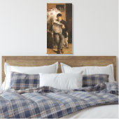 Louis Auguste Cezanne Vater der Künstlerlesung Leinwanddruck (Insitu (Schlafzimmer))