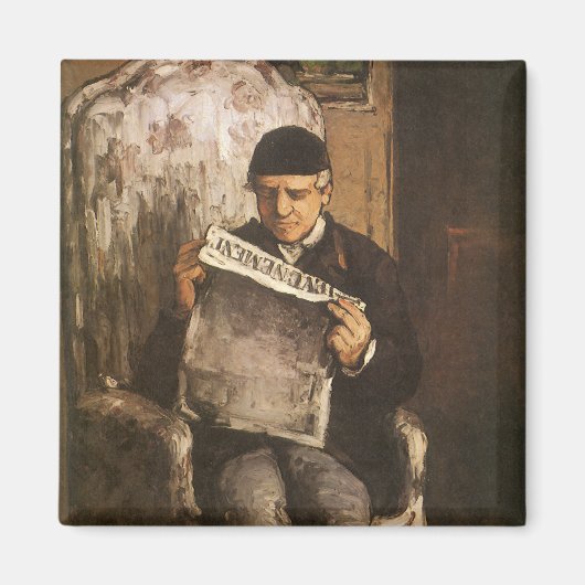Louis Auguste Cezanne Vater der Künstlerlesung Magnet (Vorne)