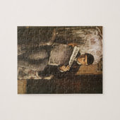 Louis Auguste Cezanne Vater der Künstlerlesung Puzzle (Horizontal)