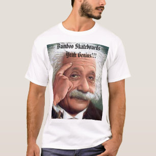 Louis, BambusSkateboard-     ja Genie!!! T-Shirt