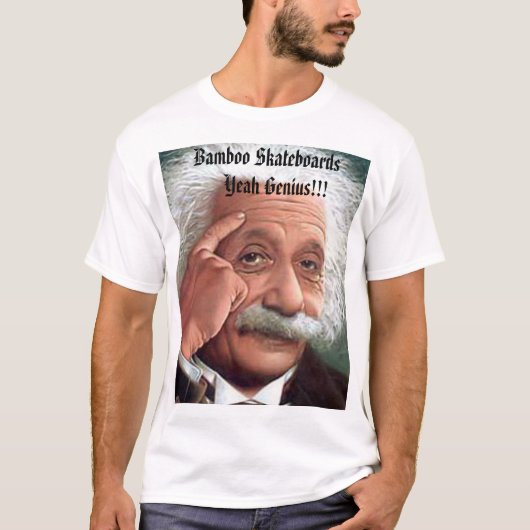Louis, BambusSkateboard-     ja Genie!!! T-Shirt (Vorderseite)