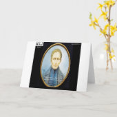 Louis Braille Famous Quote Karte (Gelbe Blume)