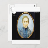 Louis Braille Famous Quote Postkarte (Vorne/Hinten)