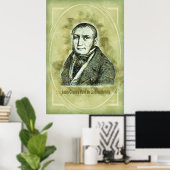 Louis-Charles Mahé de La Bourdonnais Poster (Heimbüro)