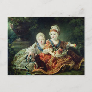 Louis de France duc de Berry und Louis de Postkarte