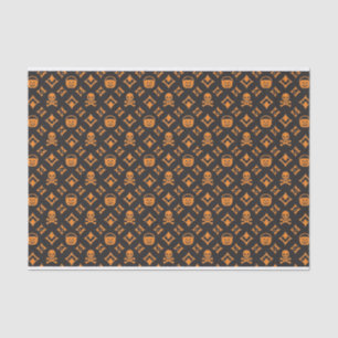 Louis! Designer Halloween Print Seidenpapier