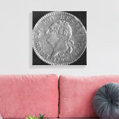 Louis d'or zeigt Louis XVI, 1792 Leinwanddruck (Insitu (Wohnzimmer))