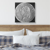 Louis d'or zeigt Louis XVI, 1792 Leinwanddruck (Insitu (Schlafzimmer))