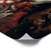 Louis du Bouchet Marquis de Sourches Poster (Ecke)