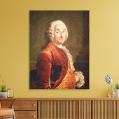 Louis Francois Armand de Vignerot du Plessis Leinwanddruck (Insitu (Wohnzimmer))
