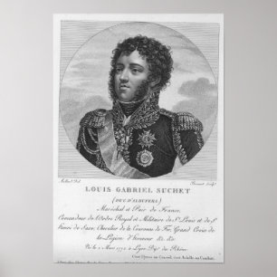 Louis-Gabriel Suchet Herzog von Albufera Poster