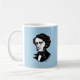 Louis-Hector Berlioz (auf farbigem Hintergrund) Kaffeetasse