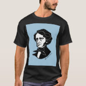 Louis-Hector Berlioz (auf farbigem Hintergrund) T-Shirt (Vorderseite)