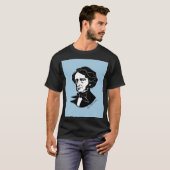 Louis-Hector Berlioz (auf farbigem Hintergrund) T-Shirt (Vorne ganz)