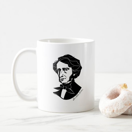 Louis-Hector Berlioz Kaffeetasse (Mit Donut)