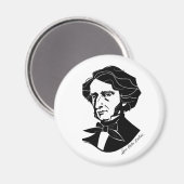 Louis-Hector Berlioz Magnet (Vorderseite/Rückseite)